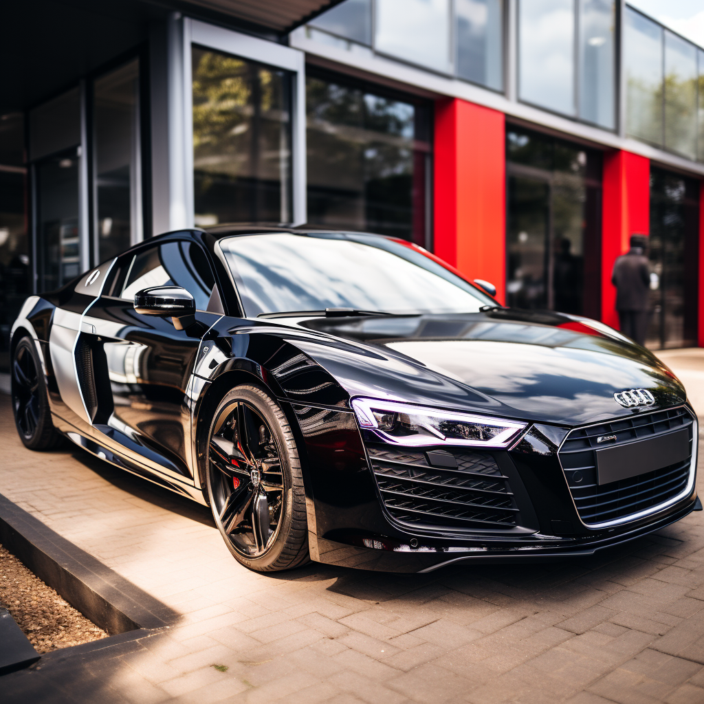 Imagem de um Volkswagen com Car, Moto, Yacht Wrapping, Car Paint Film Protection, Window Tinting e Car Detailing oferecidos pela Wrap Masters Hub. Além disso, há uma menção a Decal de Frota Comercial e Decal de Prédio, destacando o potencial dos serviços para negócios. Image of a Volkswagen with Car, Moto, Yacht Wrapping, Car Paint Film Protection, Window Tinting, and Car Detailing offered by the Wrap Masters Hub. In addition, there's a mention of Commercial Fleet Decal and Building Decal, highlighting the potential of the services for businesses.