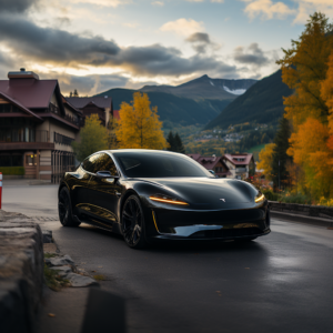"Prepare-se para uma viagem pelas tendências automotivas! Alguns fabricantes de automóveis estão a dar uma volta pitoresca de veículos elétricos, enquanto outros se comprometem com motores de combustão eficientes. Parece que o caminho para um futuro sustentável não é uma rua de mão única. Vamos juntos nessa estrada, a estrada para o futuro é eletrificante!" "Get ready for a drive down automotive trends! Some automakers are taking the scenic route of electric vehicles, while others are committing to efficient combustion engines. Seems like the road to a sustainable future isn’t a one-way street. Let's ride this road together, the road to the future is electrifying!"